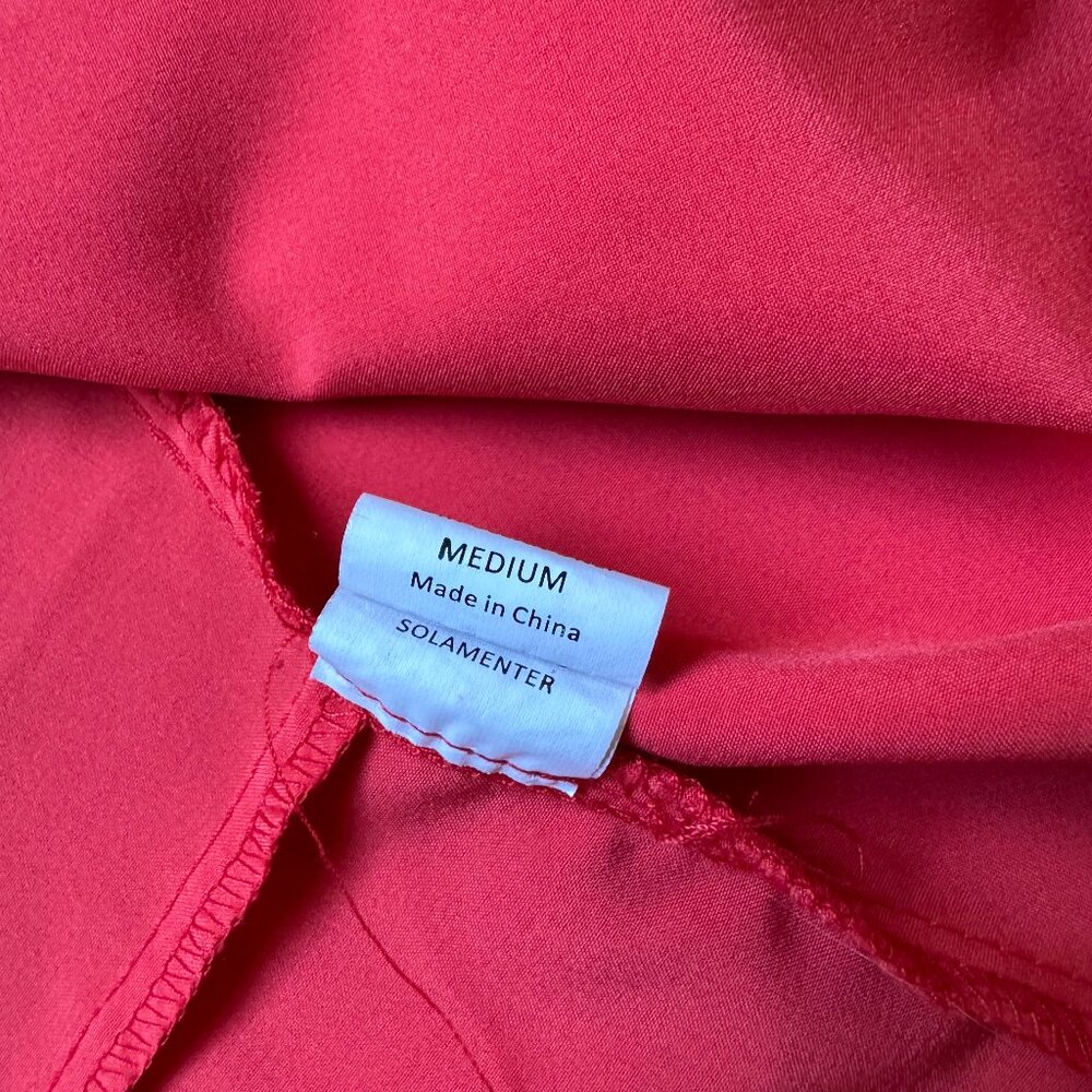 Red Lightweight Blazer - Picture 5 of 7